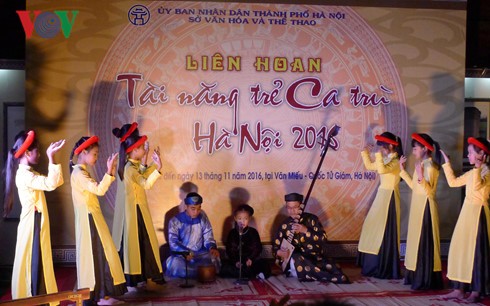 Hanoi promotes Ca tru performances  - ảnh 1